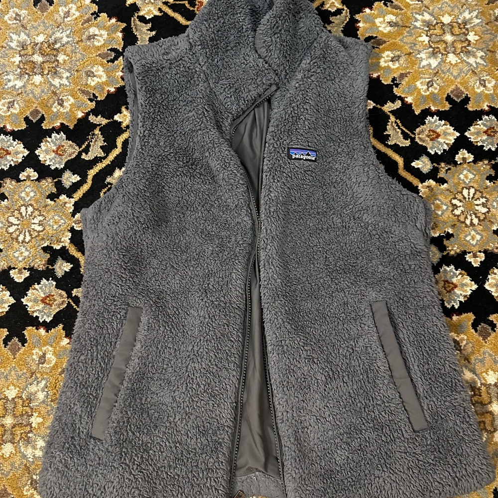 Patagonia Gray Fleece Vest